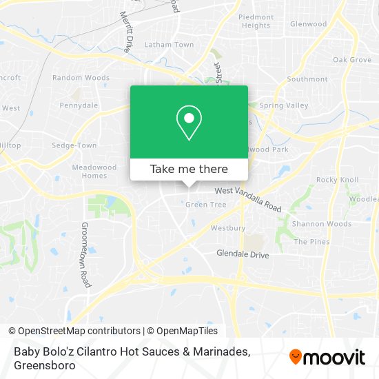 Baby Bolo'z Cilantro Hot Sauces & Marinades map