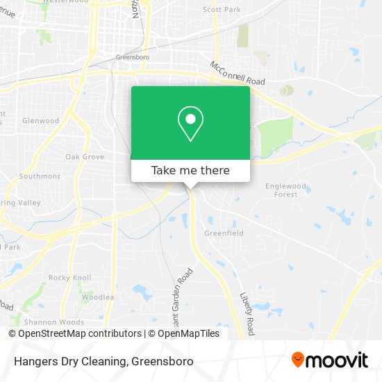 Hangers Dry Cleaning map