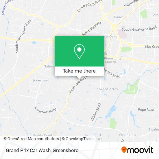 Grand Prix Car Wash map