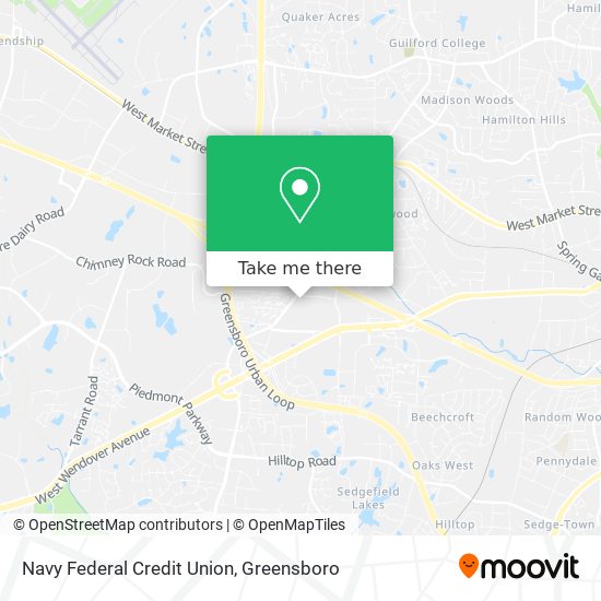 Navy Federal Credit Union map