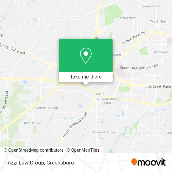 Rizzi Law Group map