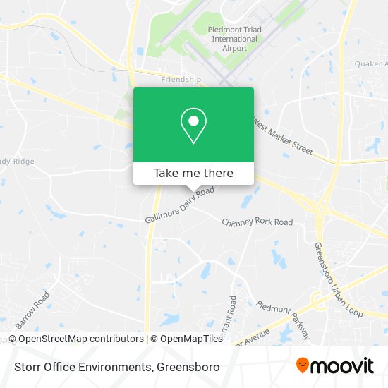 Storr Office Environments map