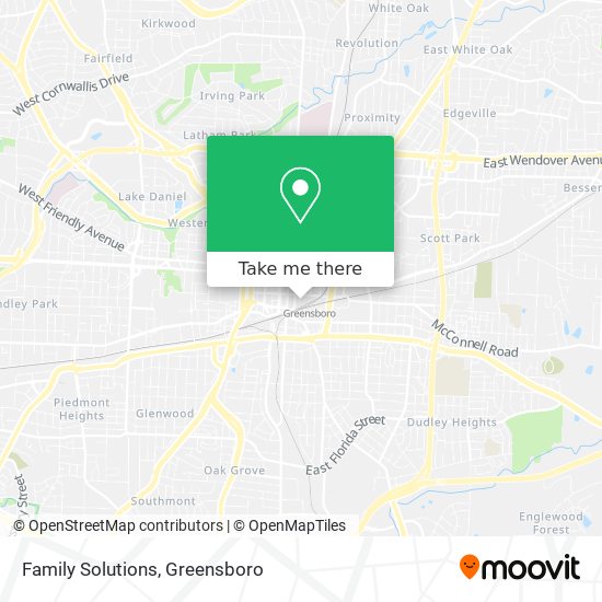 Mapa de Family Solutions