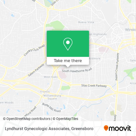 Lyndhurst Gynecologic Associates map