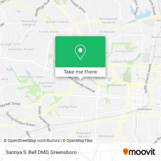 Santiya S. Bell DMD map