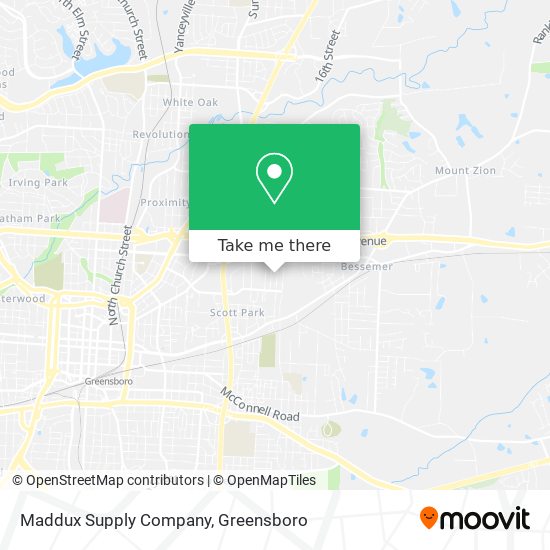 Maddux Supply Company map