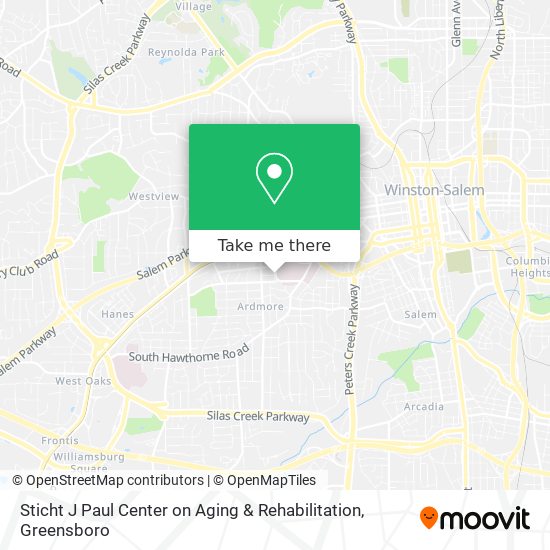 Sticht J Paul Center on Aging & Rehabilitation map