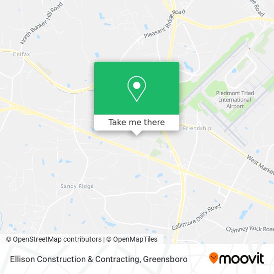 Ellison Construction & Contracting map