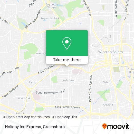 Holiday Inn Express map