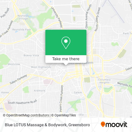 Mapa de Blue LOTUS Massage & Bodywork