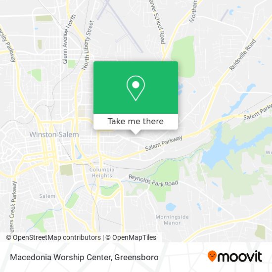 Macedonia Worship Center map