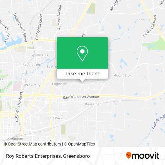 Roy Roberts Enterprises map