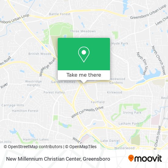 New Millennium Christian Center map
