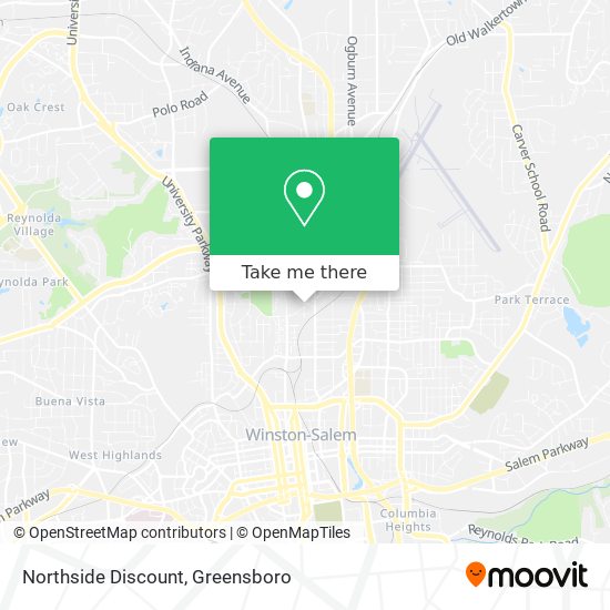 Northside Discount map