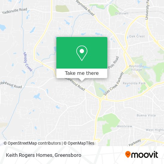 Keith Rogers Homes map