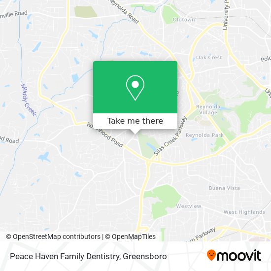 Mapa de Peace Haven Family Dentistry