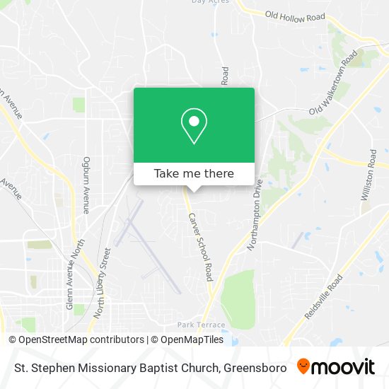 St. Stephen Missionary Baptist Church map