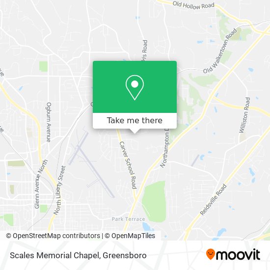 Scales Memorial Chapel map