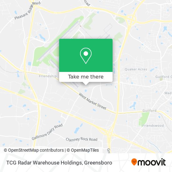 Mapa de TCG Radar Warehouse Holdings