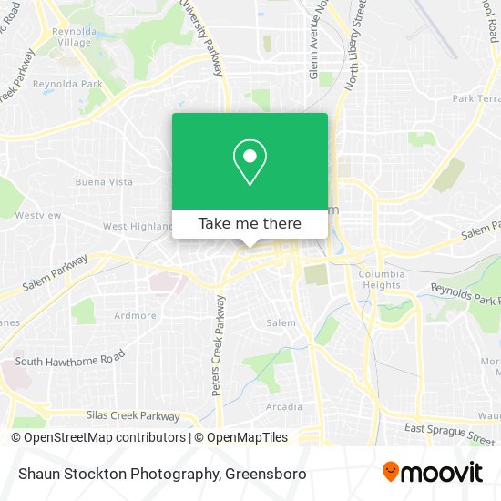 Mapa de Shaun Stockton Photography