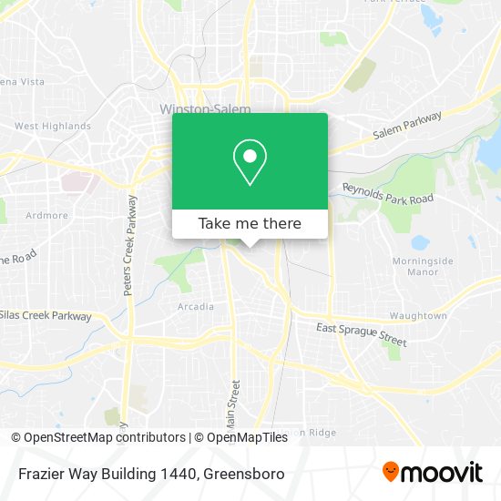 Frazier Way Building 1440 map