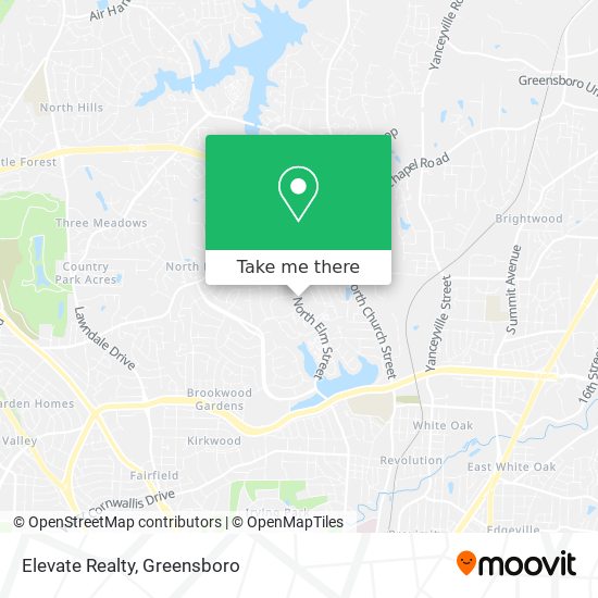 Elevate Realty map