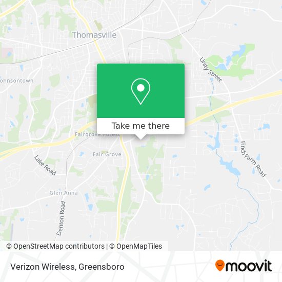 Verizon Wireless map