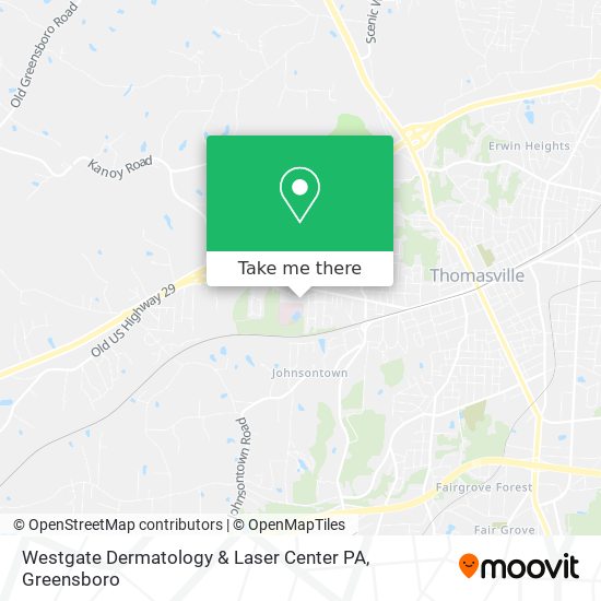 Mapa de Westgate Dermatology & Laser Center PA