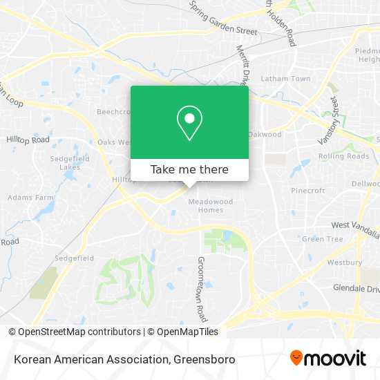 Mapa de Korean American Association