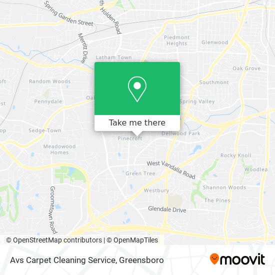 Mapa de Avs Carpet Cleaning Service