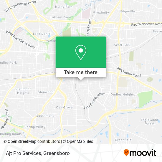 Ajt Pro Services map