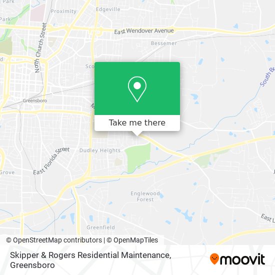 Skipper & Rogers Residential Maintenance map