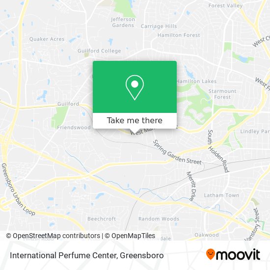 Mapa de International Perfume Center