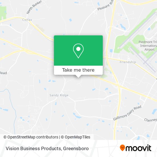 Vision Business Products map