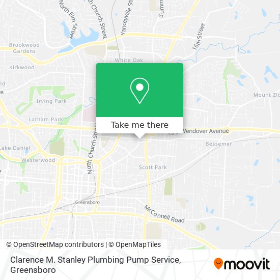 Clarence M. Stanley Plumbing Pump Service map