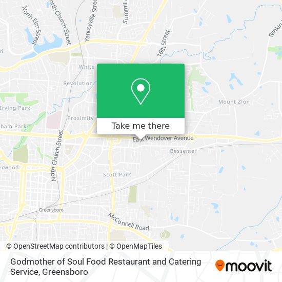 Godmother of Soul Food Restaurant and Catering Service map