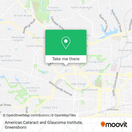 American Cataract and Glaucoma Institute map