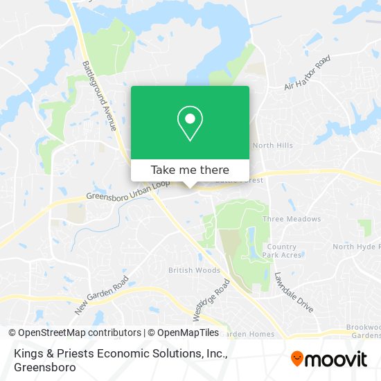 Kings & Priests Economic Solutions, Inc. map