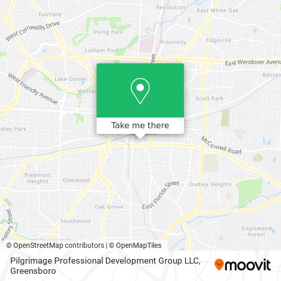 Pilgrimage Professional Development Group LLC map