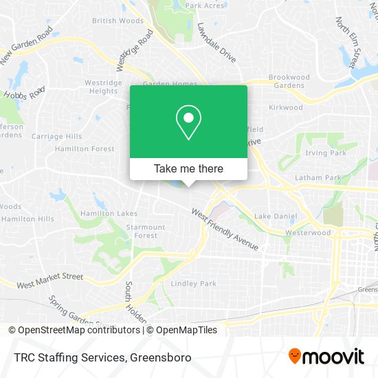 TRC Staffing Services map