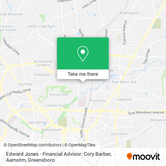 Edward Jones - Financial Advisor: Cory Barber, Aamstm map