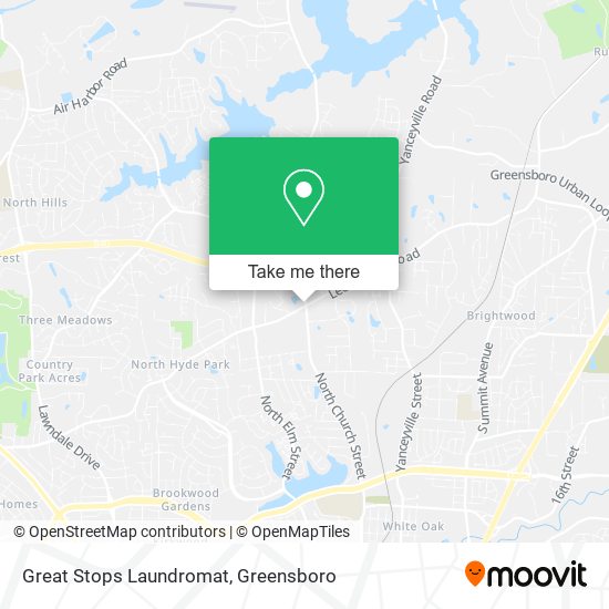 Great Stops Laundromat map