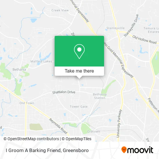 Mapa de I Groom A Barking Friend