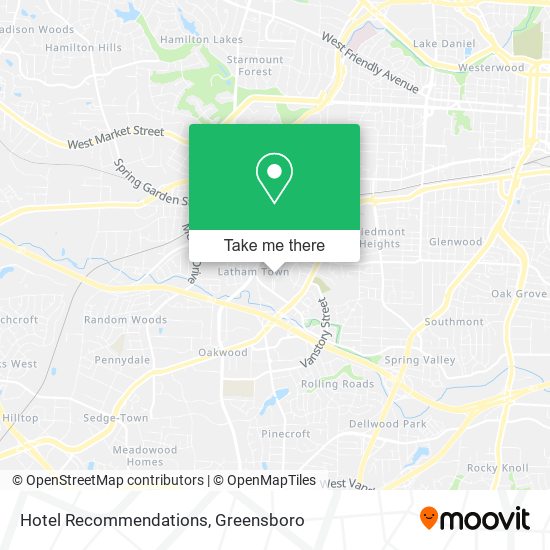 Mapa de Hotel Recommendations