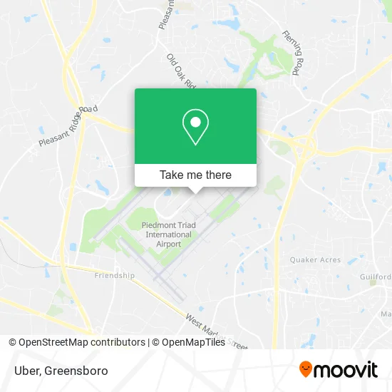 Uber map