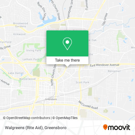 Walgreens (Rite Aid) map