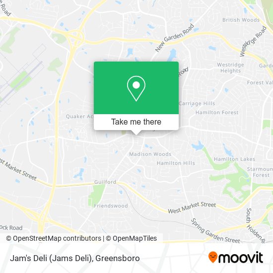 Jam's Deli (Jams Deli) map