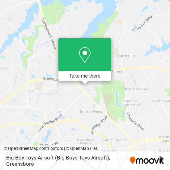 Big Boy Toys Airsoft map