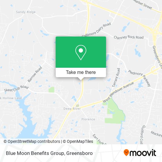 Blue Moon Benefits Group map