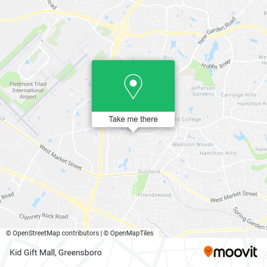 Mapa de Kid Gift Mall